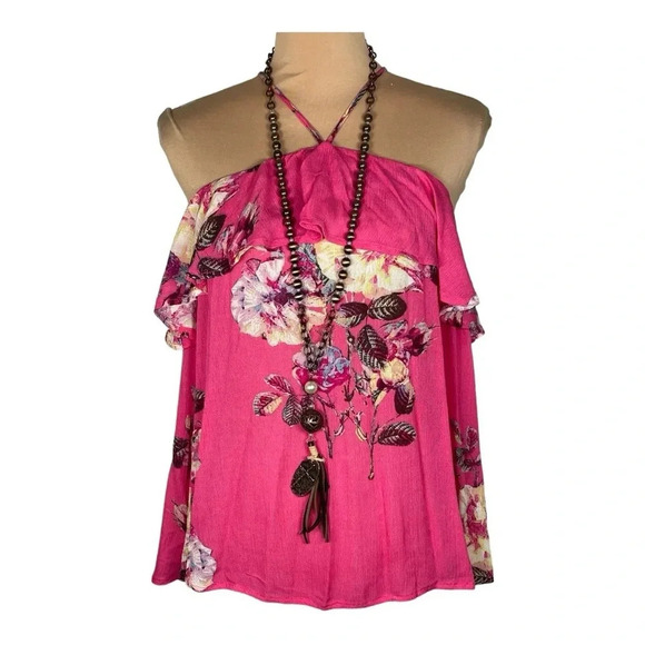 STACCATO Floral Print‎ Top Small - Picture 1 of 5